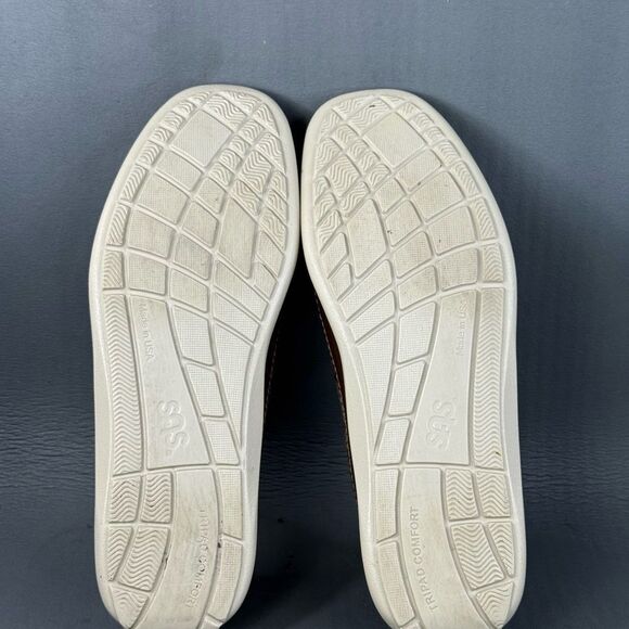 SAS Weekender Slip On Loafer Leather shoes men’s size 10 - Picture 8 of 8